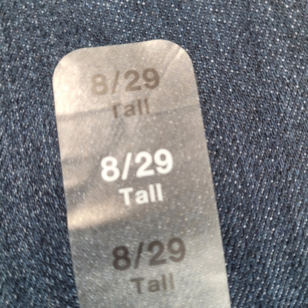 Gap Denim Womens 8/29T Bootcut Jeans Dark Wash Stretch Tall 8 29 Long New - Picture 4 of 9